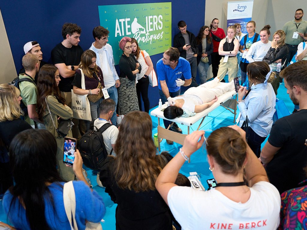 Salon Rééduca, le salon des professionnels de la rééducation.